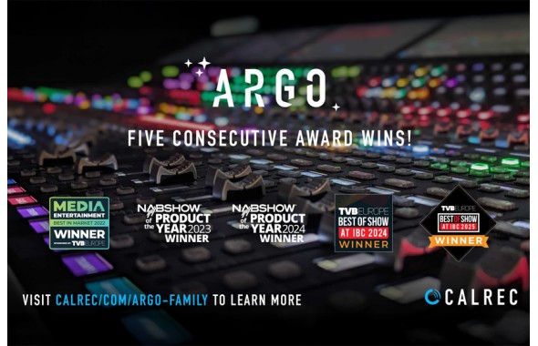 H broadcast κονσόλα Argo M της Calrec θριαμβεύει!