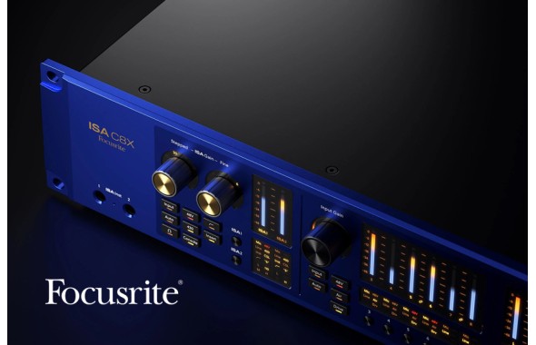 Η Focusrite παρουσιάζει το νέο ISA C8X