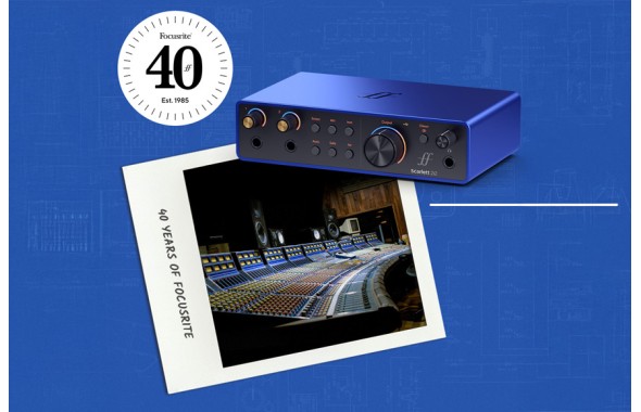 40 χρόνια Focusrite
