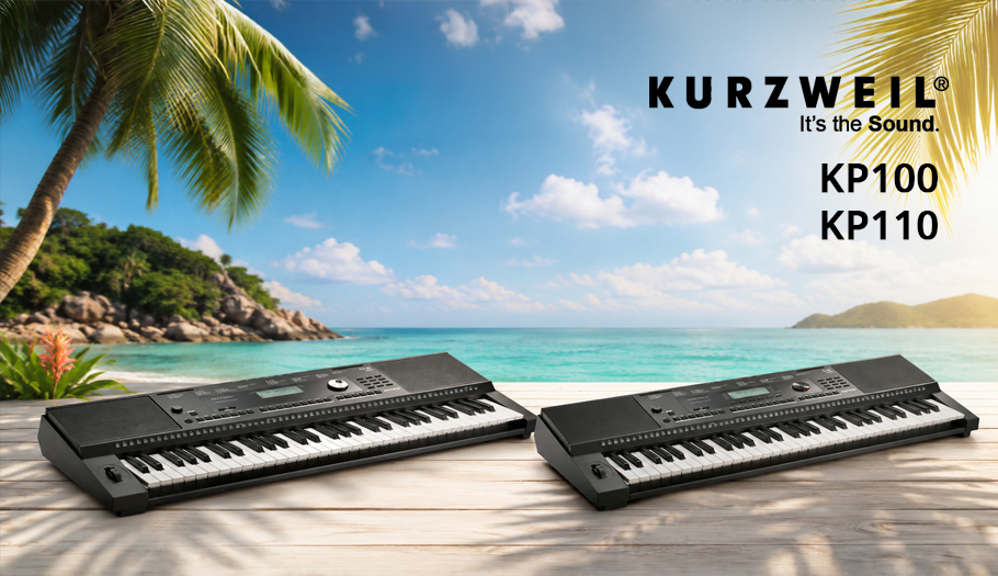 Ανακάλυψε τη σειρά αρμονίων Kurzweil και δώσε έμπνευση σε κάθε μουσική σου ιδέα. Τα KP100, KP110 και KP90L συνδυάζουν άνετο παίξιμο, πλούσιους ήχους, συνοδείες, ενσωματωμένα ηχεία και λειτουργίες για μελέτη και δημιουργία. Ιδανικά για το σπίτι, το μάθημα ή την καθημερινή εξάσκηση, προσφέρουν ευχρηστία, ευελιξία και εξαιρετική σχέση ποιότητας-τιμής.