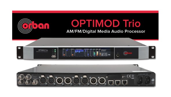 Orban OPTIMOD Trio: Τρεις ραδιοφωνικοί επεξεργαστές ήχου σε μία συσκευή