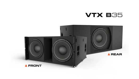 Νέο JBL VTX B35: Χαμηλές συχνότητες με απόλυτο έλεγχο