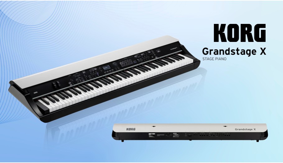 Ανακάλυψε το KORG Grandstage X, το κορυφαίο stage piano 88 πλήκτρων που συνδυάζει εντυπωσιακό σχεδιασμό, εξαιρετική αίσθηση παιξίματος και πλούσια ηχητική παλέτα για απαιτητικούς μουσικούς. Για πιανίστες και performers που θέλουν εκφραστικότητα αλλά και τον premium χαρακτήρα της KORG, αποτελεί μια πραγματικά ξεχωριστή πρόταση.