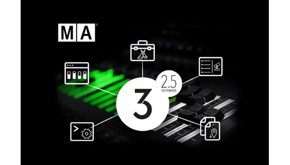 GrandMA3 v2.5 - Νέα έκδοση, νέες δυνατότητες!