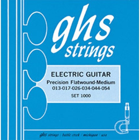 GHS ELECTRIC GUITAR STRINGS FLTWND