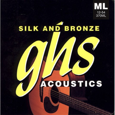 GHS ΣΕΤ ΧΟΡΔΕΣ ΑΚΟΥΣΤΙΚΗΣ SILN AND BRONZE MEDIUM 