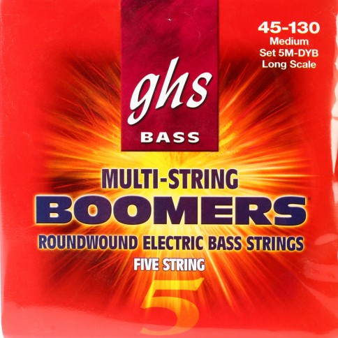 GHS BASS STRINGS 5-STR BOOMERS
