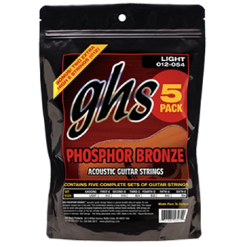 GHS ΣΕΤ ΧΟΡΔΕΣ ΑΚΟΥΣΤΙΚΗΣ 12 STR PHOS BRONZE XL 9-42 GHS ΣΕΤ ΧΟΡΔΕΣ ΑΚΟΥΣΤΙΚΗΣ 12 STR PHOS BRONZE XL 9-42