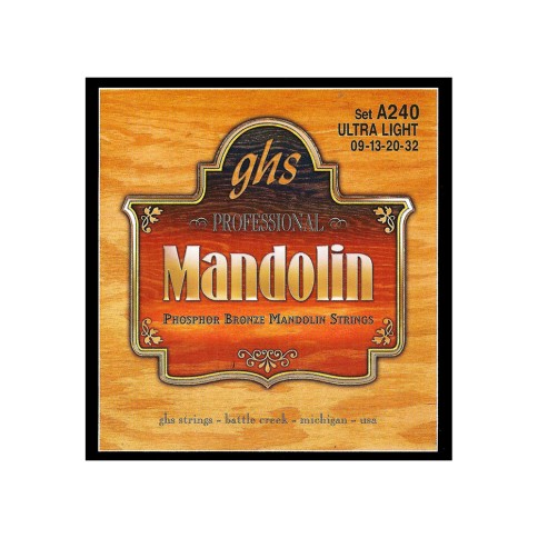 GHS ΣΕΤ ΧΟΡΔΕΣ PHOSPHOR BRONZE MANDOLIN 009-032 GHS ΣΕΤ ΧΟΡΔΕΣ PHOSPHOR BRONZE MANDOLIN 009-032