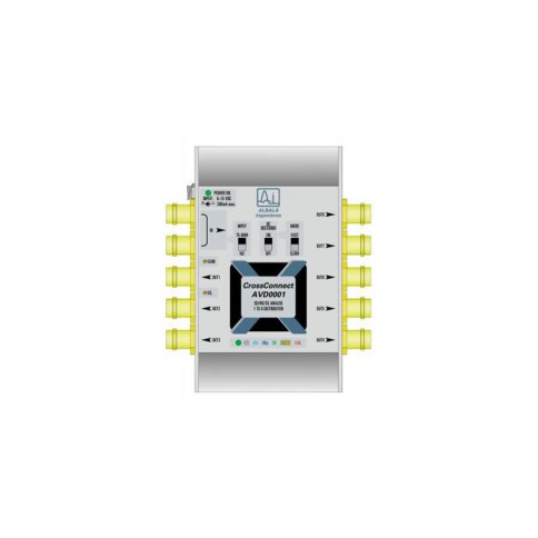 ALBALA DISTRIBUTOR AND EQUALIZER STAND-ALONE 1IN TO 8OUT ALBALA DISTRIBUTOR AND EQUALIZER STAND-ALONE 1IN TO 8OUT