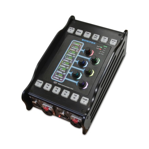 SONIFEX Configurable Dante Commentary Unit for 2 Commentators
