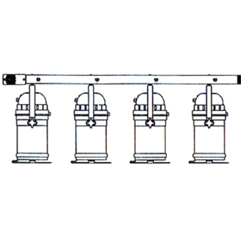 THOMAS 4 PAR LAMPBAR