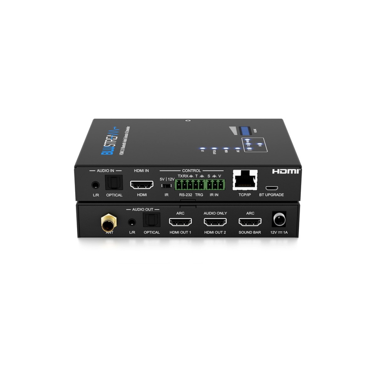 BLUSTREAM HDMI 2.0 Audio Extractor & Embedder with BT BLUSTREAM HDMI 2.0 Audio Extractor & Embedder with BT