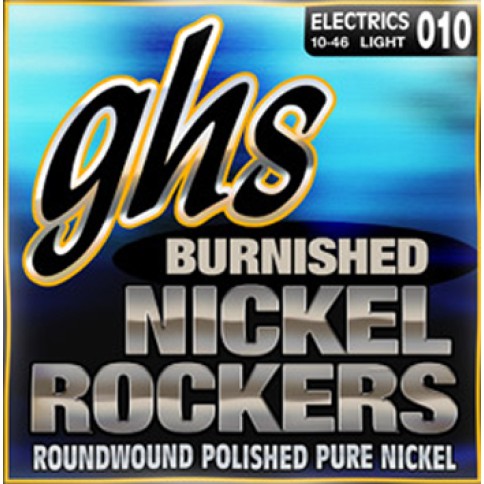 GHS ELECTRIC GUITAR STRINGS BURNISHED