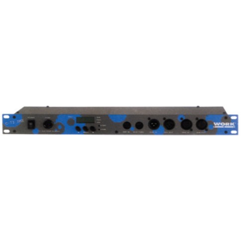 WORK 72 CHANNEL CONVERTER, DMX512 TO ANALOG 0-10V OR MIDI. WORK 72 CHANNEL CONVERTER, DMX512 TO ANALOG 0-10V OR MIDI.