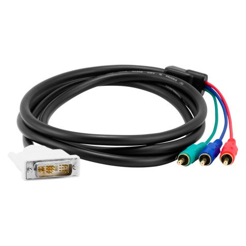AMX DVI TO 3 RCA MALE CABLE 6' AMX DVI TO 3 RCA MALE CABLE 6'