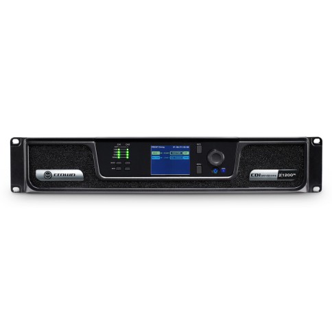 CROWN POWER AMPLIFIER 2x1200 BLULINK
