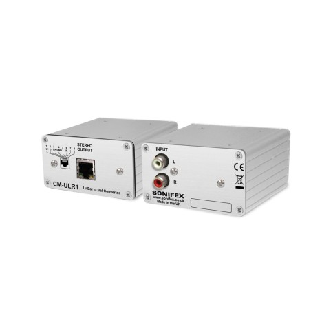 SONIFEX Unbalanced to Balanced Converter, Passive, Phono t