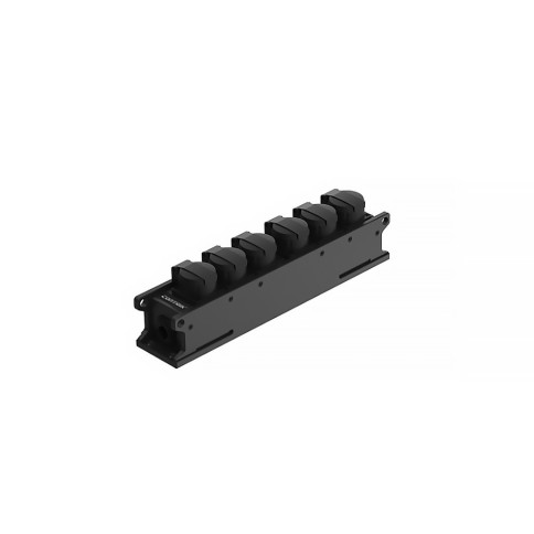 CONTRIK 6x Schuko with powerCON TRUE1 TOP In and Out IP5