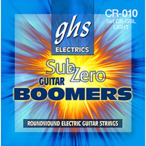 GHS ELECTRIC GUITAR STRINGS SUB-ZERO