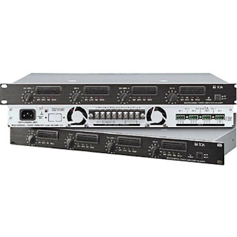 TOA POWER AMPLIFIER 4x250W/70V