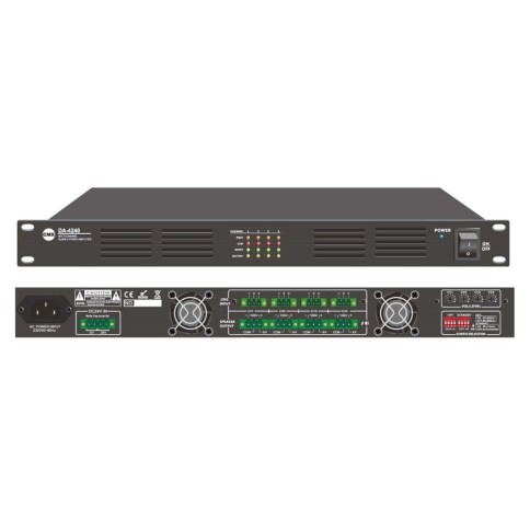 CMX AUDIO FOUR CHANNEL CLASS-D AMPLIFIER, RMS 4X500W 1U CMX AUDIO FOUR CHANNEL CLASS-D AMPLIFIER, RMS 4X500W 1U