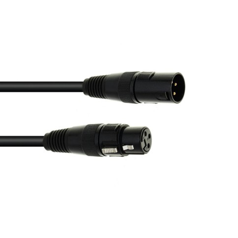 EUROLITE ΚΑΛΩΔΙΟ DMX 3PIN 3M ΜΑΥΡΟ