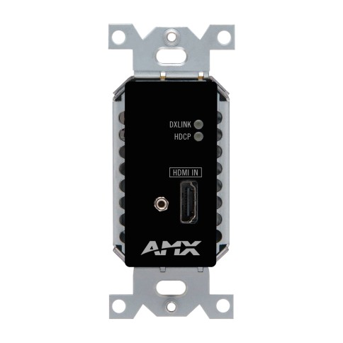 AMX DXLINK 4K HDMI DECOR STYLE WALLPLATE TRANSMITTER