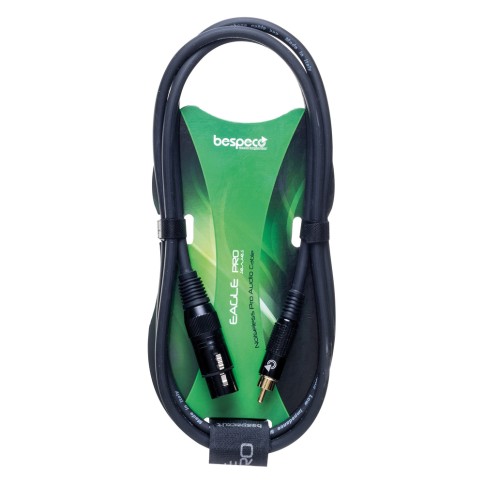 BESPECO ΚΑΛΩΔΙΟ ΚΙΘΑΡΑΣ RCA/CANNON FEMALE 1,5m