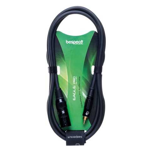 BESPECO GUITAR CABLE CANNON M/RCA 5m BESPECO GUITAR CABLE CANNON M/RCA 5m
