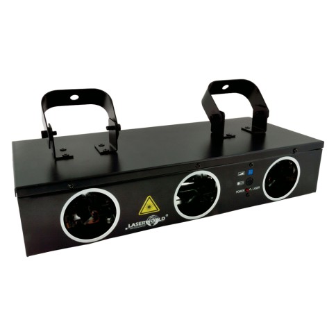 LASERWORLD LASER 200mW RED-GREEN-BLUE