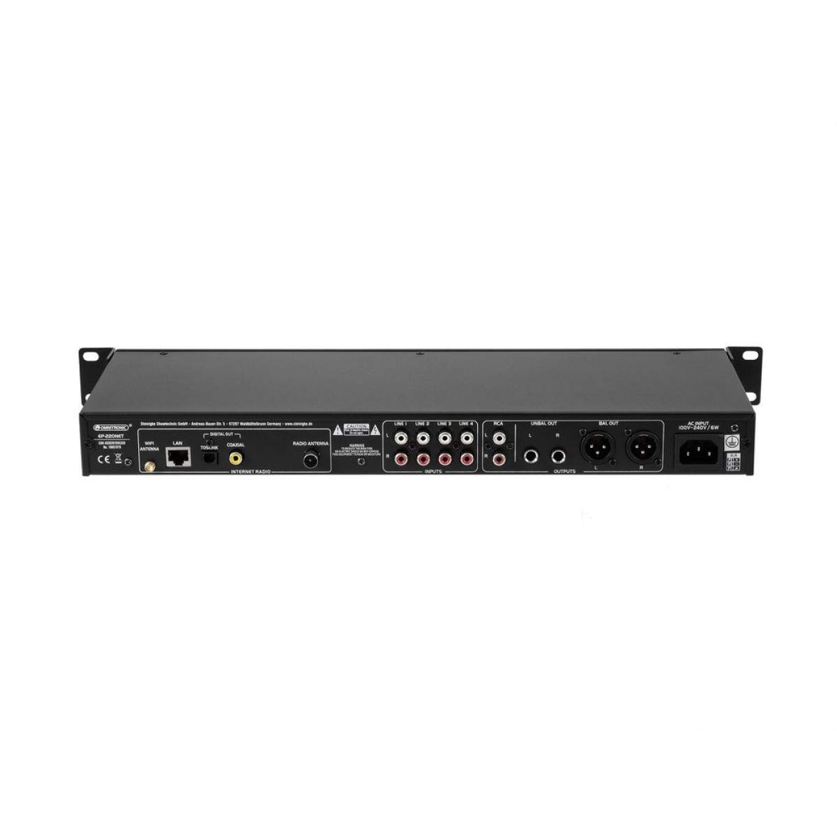 ΠΡΟΕΝΙΣΧΥΤΗΣ ΜΕ DAB+ & BLUETOOTH ΠΡΟΕΝΙΣΧΥΤΗΣ ΜΕ DAB+ & BLUETOOTH