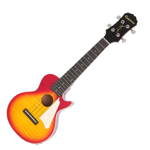 EPIPHONE LES PAUL CONCERT UKULELE OUTFIT HERITAGE CHERRY