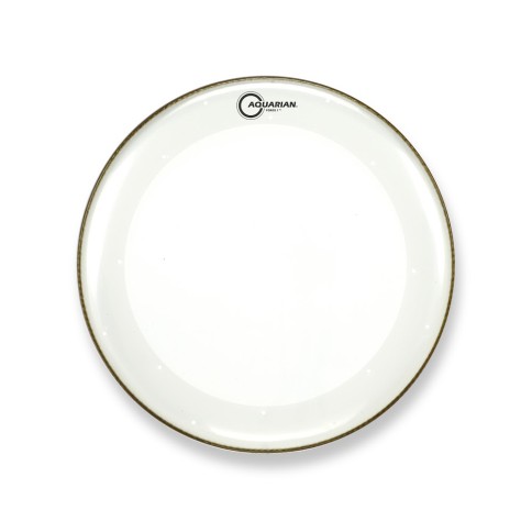 AQUARIAN 18'' BASS CLR BATTER HEAD & KP1