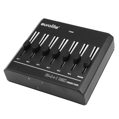 EUROLITE ΚΟΝΣΟΛΑ ΦΩΤΙΣΜΟΥ 6-CH ΜΕ ΜΠΑΤΑΡΙΕΣ
