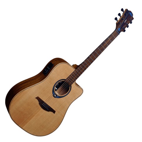 LAG ELECTRIC ACOUSTC GUITAR DREADNOUGHT CUTAWAY LAG ELECTRIC ACOUSTC GUITAR DREADNOUGHT CUTAWAY