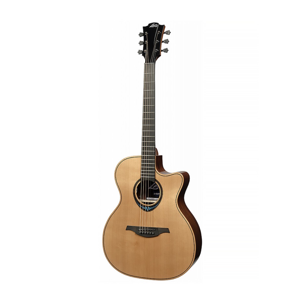 LAG ELECTRACOUSTIC GUITAR AUDITORIUM BLUEWAVE 2 CWY SMART LAG ELECTRACOUSTIC GUITAR AUDITORIUM BLUEWAVE 2 CWY SMART