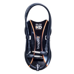 BESPECO PATCH CORD 0,3m JACK TO JACK ANGLED