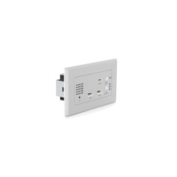BLUSTREAM 2 x HDMI & 1 x USB-C Wall Plate HDBaseT Transmitte BLUSTREAM 2 x HDMI & 1 x USB-C Wall Plate HDBaseT Transmitte
