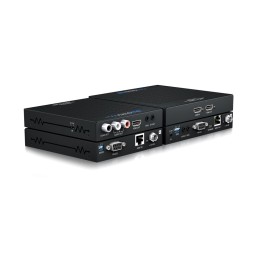 BLUSTREAM HDBASET 4K EXTENDER KIT, BI-DIR IR/PoC, 18Gbps