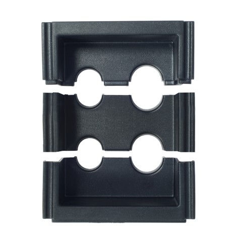 AMX Spacer, Cable Pass-Thru Well Module