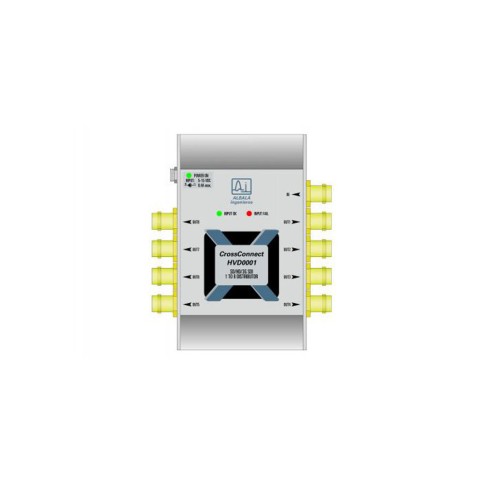 ALBALA DIGITAL VIDEO DISTRIBUTOR STAND-ALONE 1IN TO 8OUT 3G/HD/SD-SDI