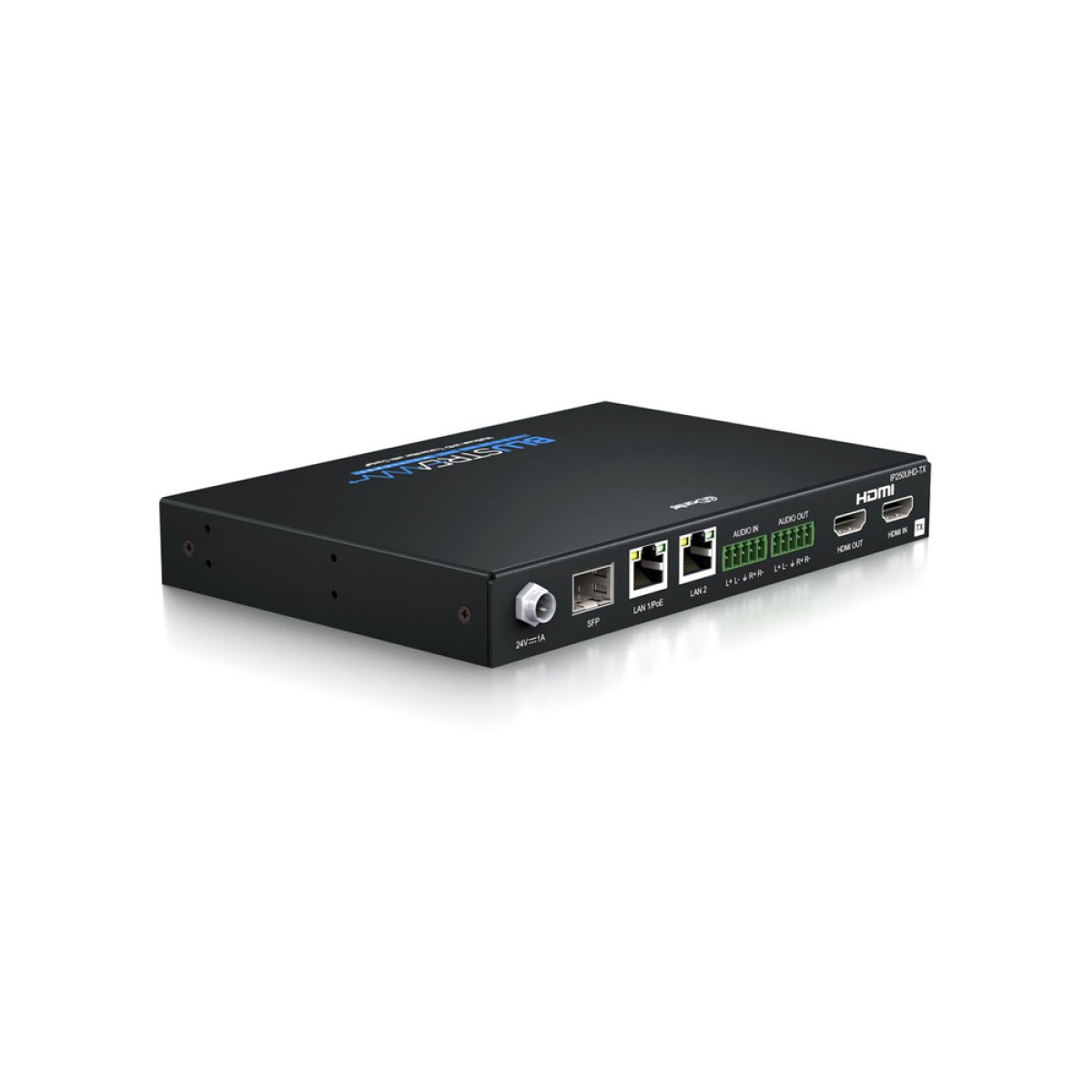 BLUSTREAM 4K 60Hz 4:2:0 video over 1Gb network solution - Transmitter BLUSTREAM 4K 60Hz 4:2:0 video over 1Gb network solution - Transmitter
