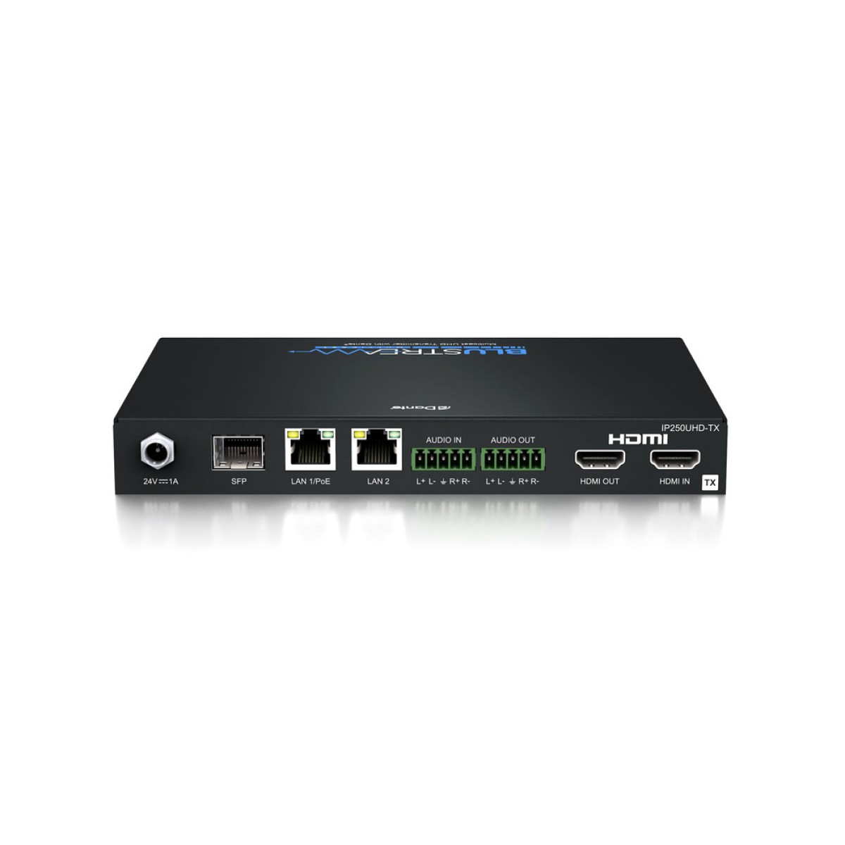 BLUSTREAM 4K 60Hz 4:2:0 video over 1Gb network solution - Transmitter BLUSTREAM 4K 60Hz 4:2:0 video over 1Gb network solution - Transmitter