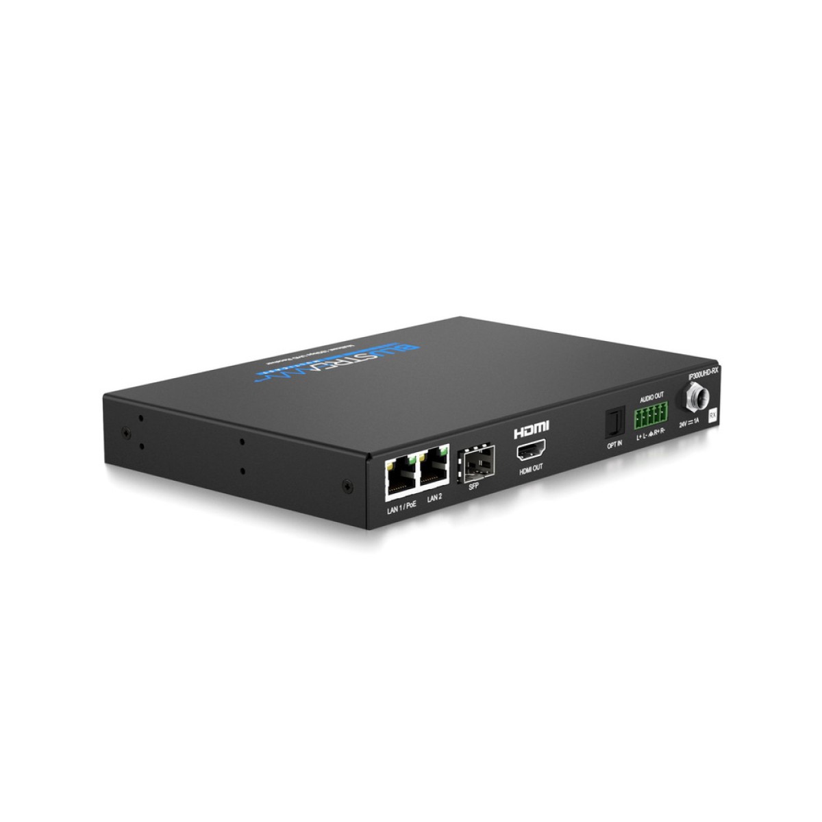 BLUSTREAM 4K 60Hz 4:4:4 video over 1Gb network - Receiver BLUSTREAM 4K 60Hz 4:4:4 video over 1Gb network - Receiver