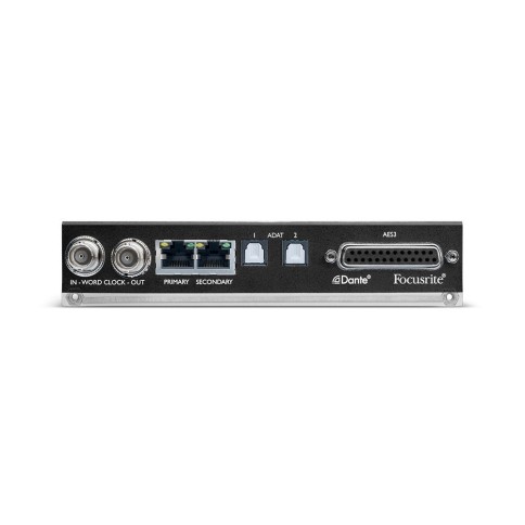 FOCUSRITE A/D CARD 8 CHANNEL DANTE & AES/SPDIF/OP OUT