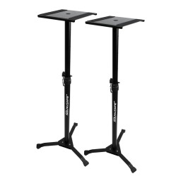 ULTIMATE JamStands Adjustable Monitor Stand PAIR, Black 