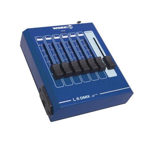 WORK ΚΟΝΣΟΛΑ ΦΩΤΙΣΜΟΥ 6-CH ΜΕ ΜΠΑΤΑΡΙΕΣ