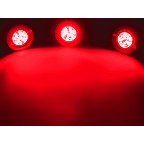 EUROLITE INOX LED RED