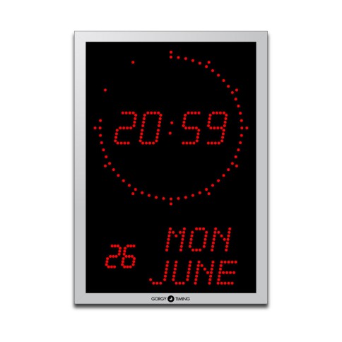 GORGY TIMING DIGITAL CALENDAR CLOCK LEDICA ALPHA 7.60M